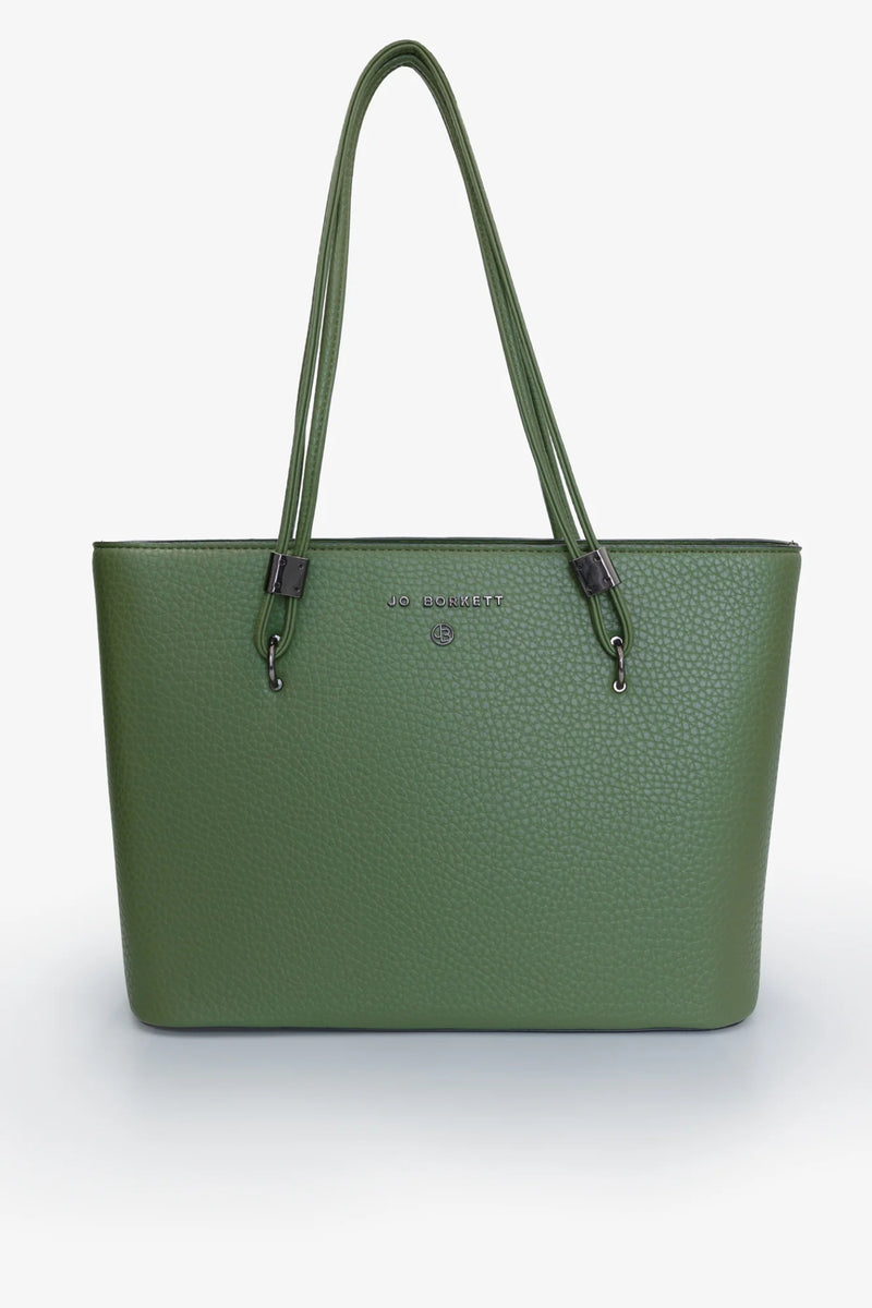 Kira Large Pebble Bag - Khaki