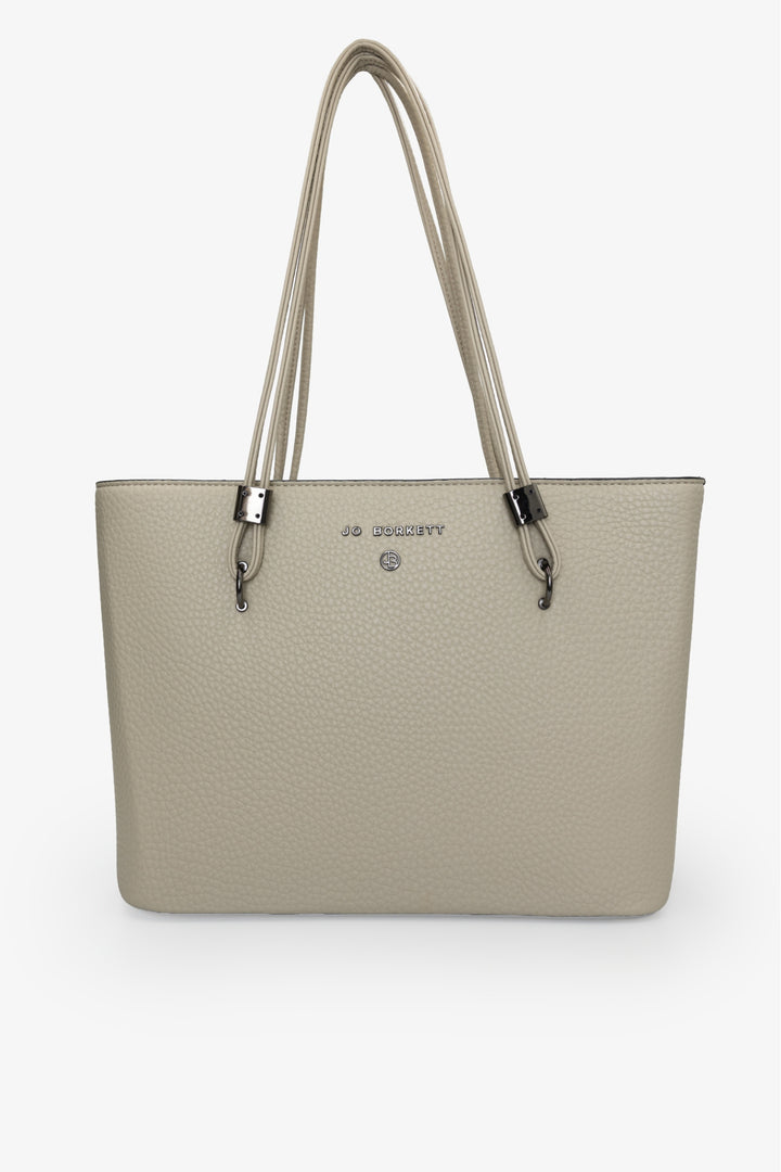 Kira Large Pebble Bag - Taupe