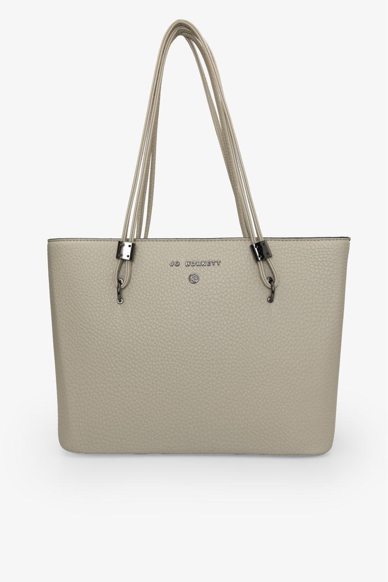 Kira Large Pebble Bag - Taupe