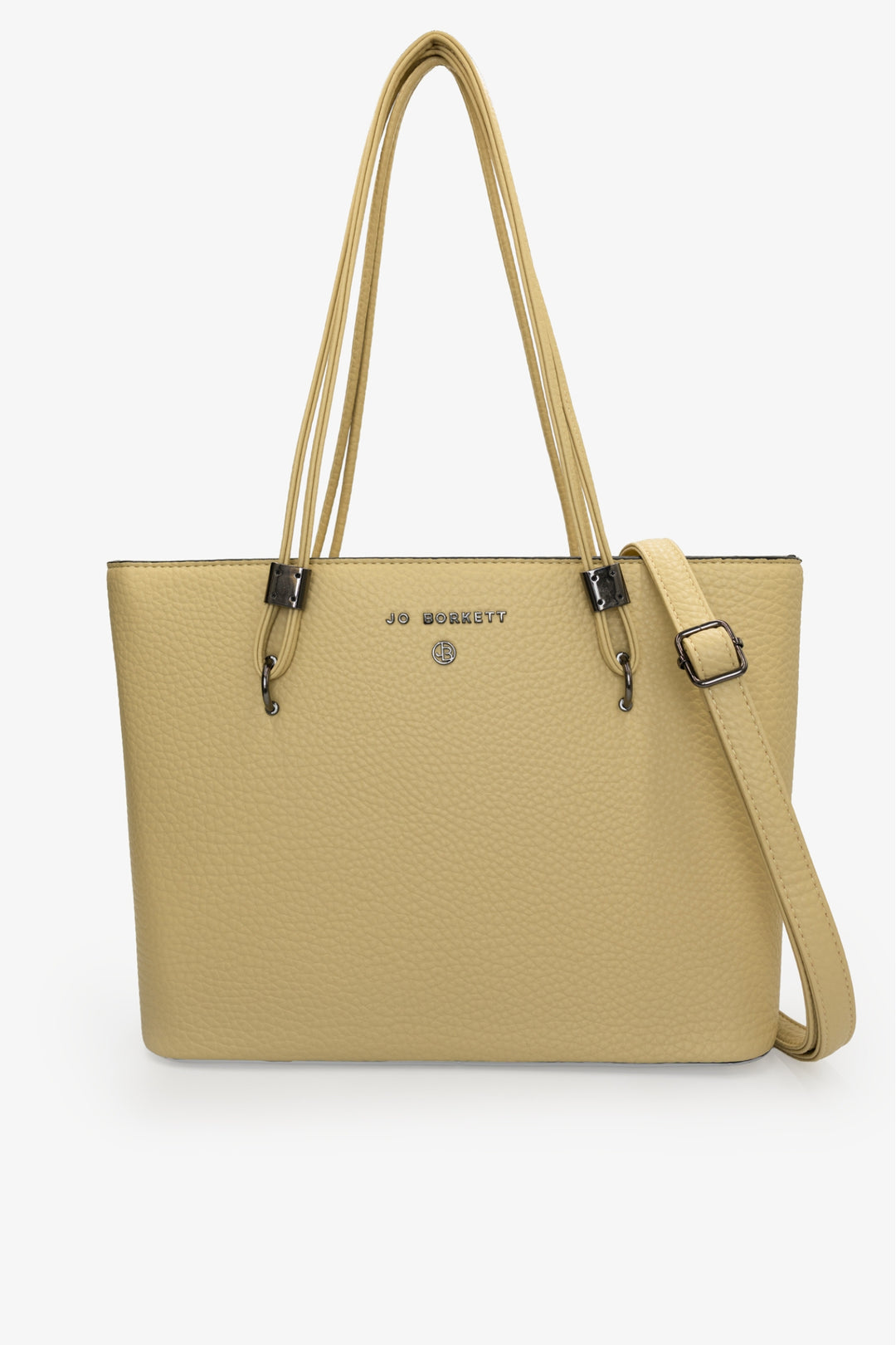 Kira Large Pebble Bag - Custard