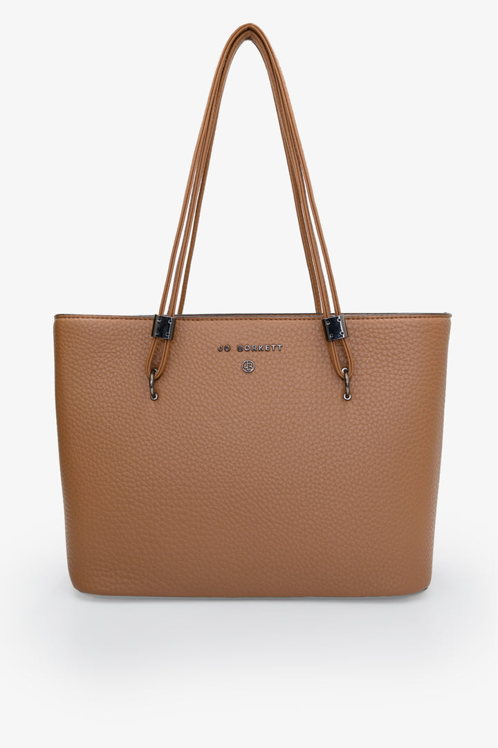 Kira Large Pebble Bag - Tan