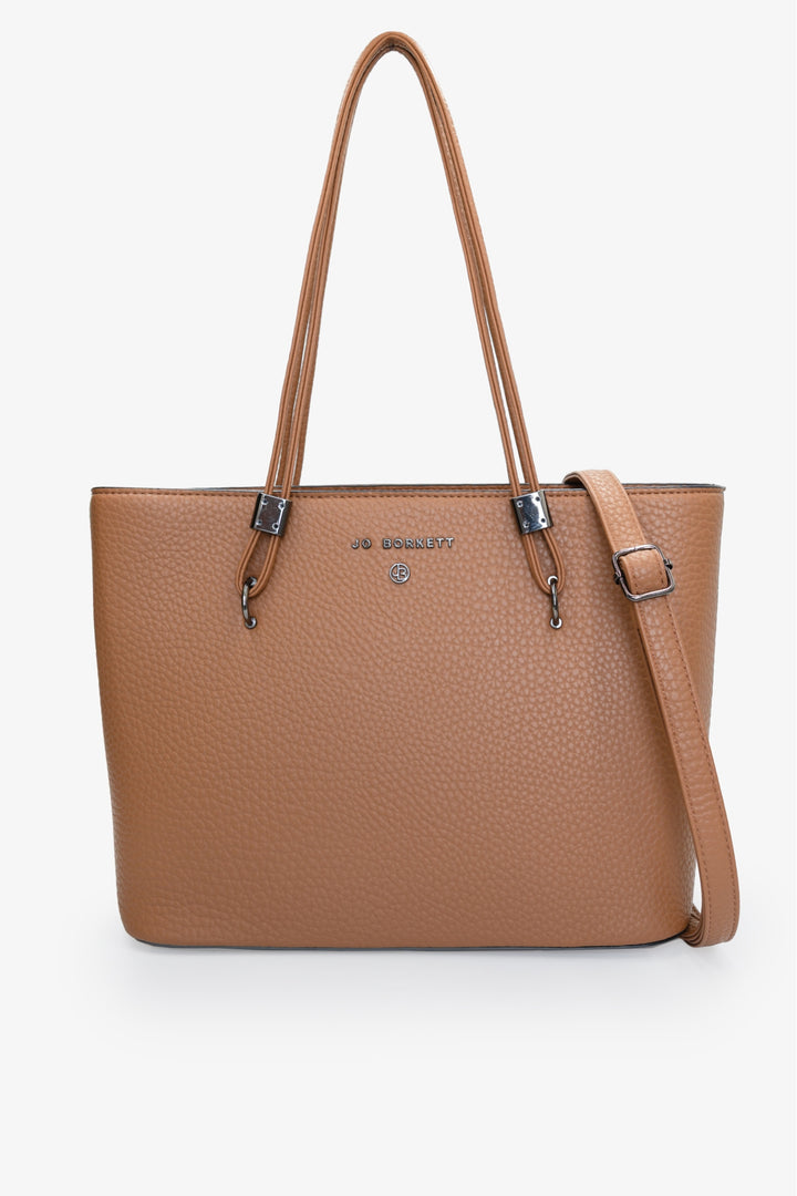 Kira Large Pebble Bag - Tan