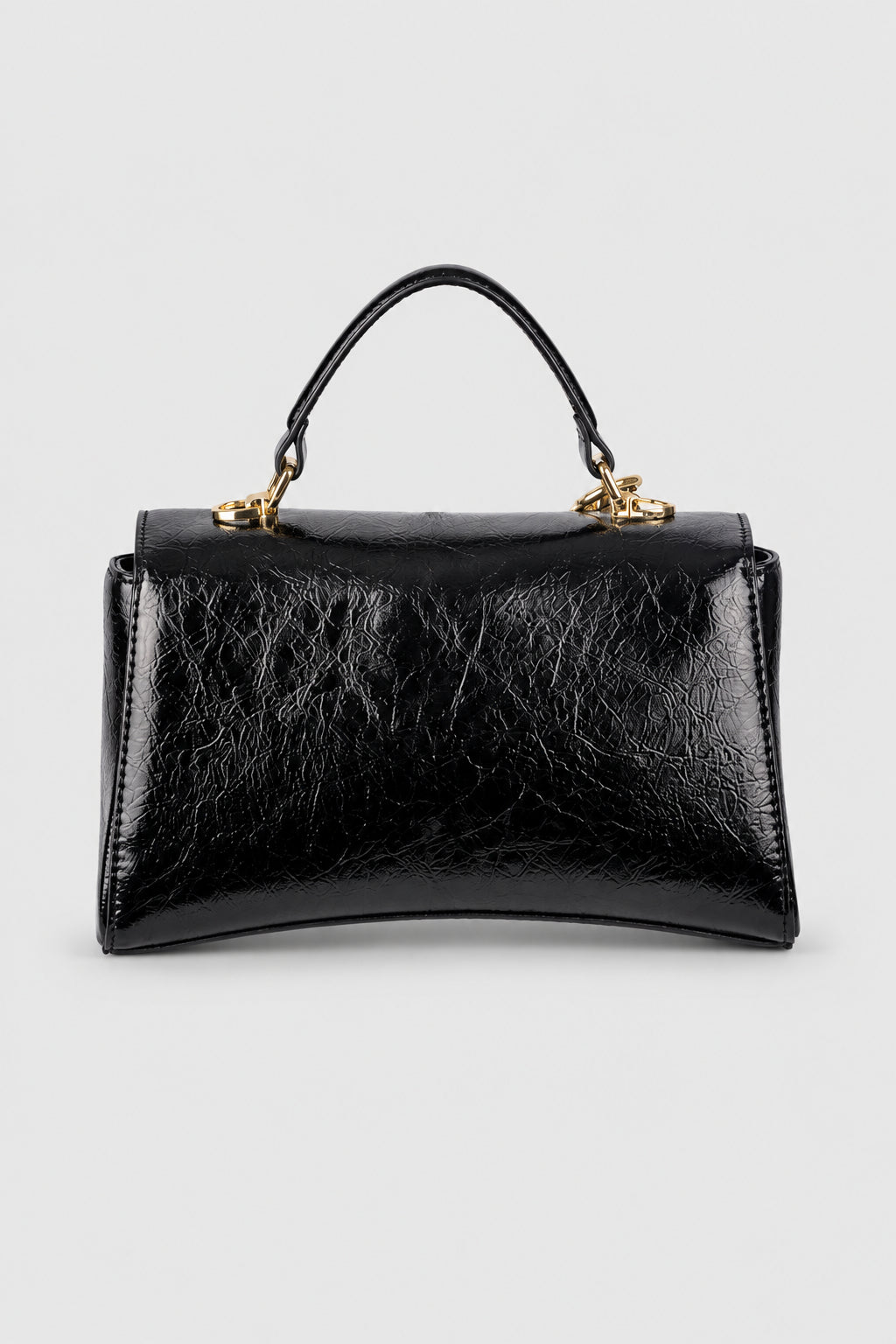 Madonna Flapover Sling Bag - Black