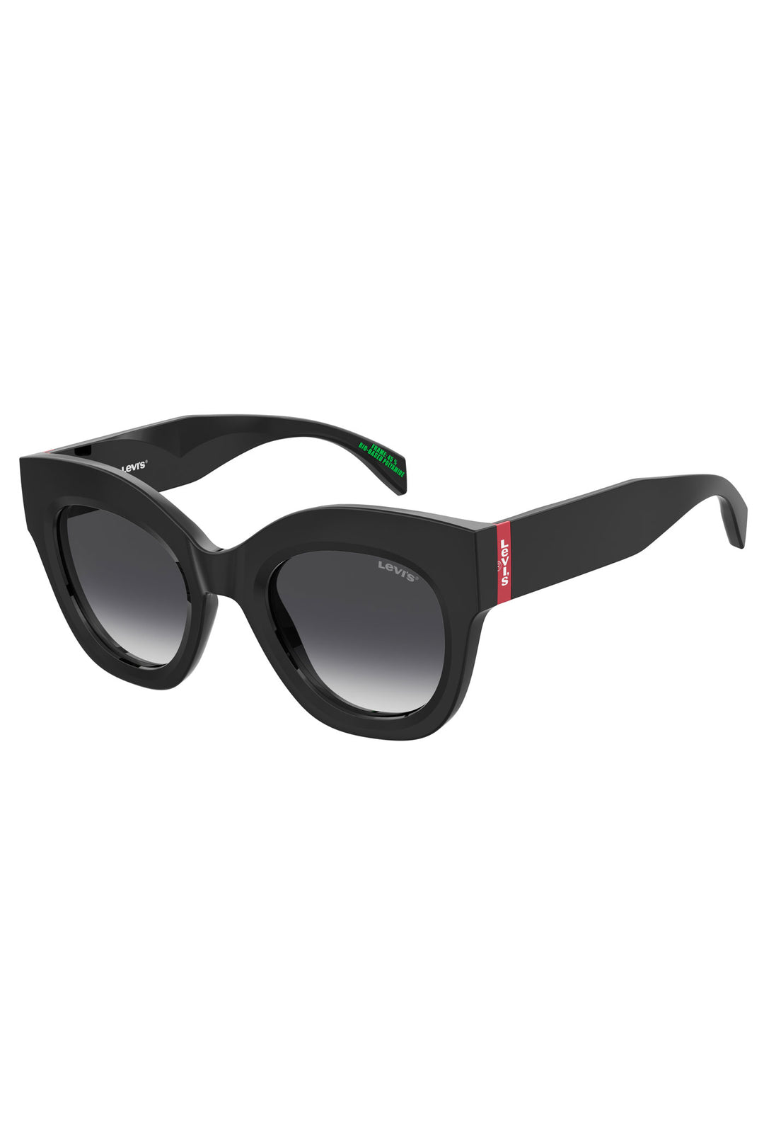 Gradient Lens Sunglasses - Black