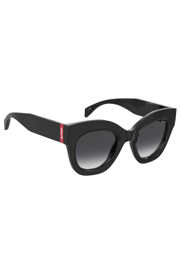 Gradient Lens Sunglasses - Black