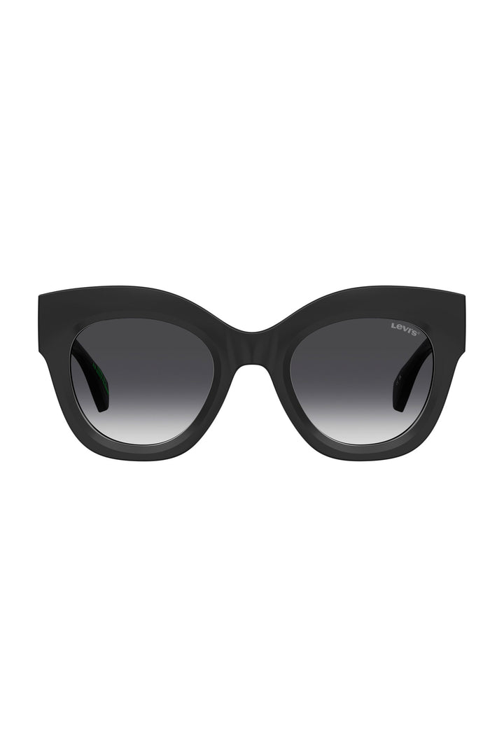 Gradient Lens Sunglasses - Black