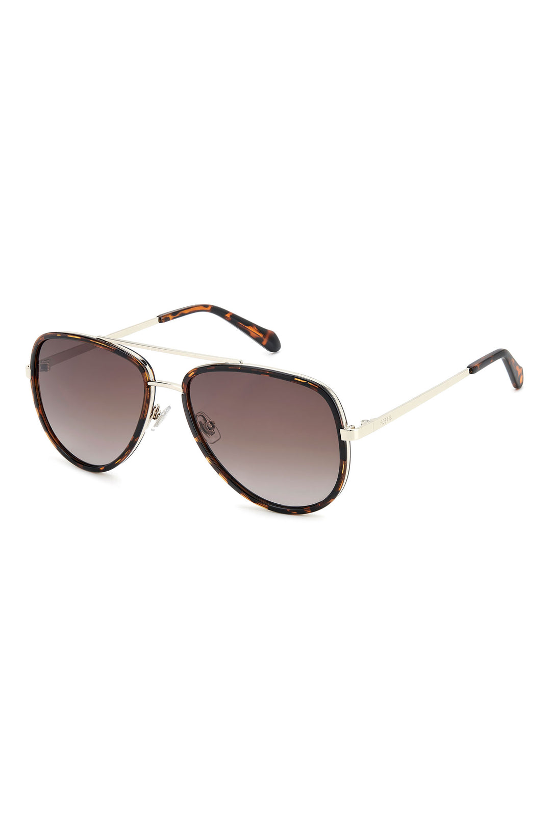 Havana Aviator Sunglasses - Brown