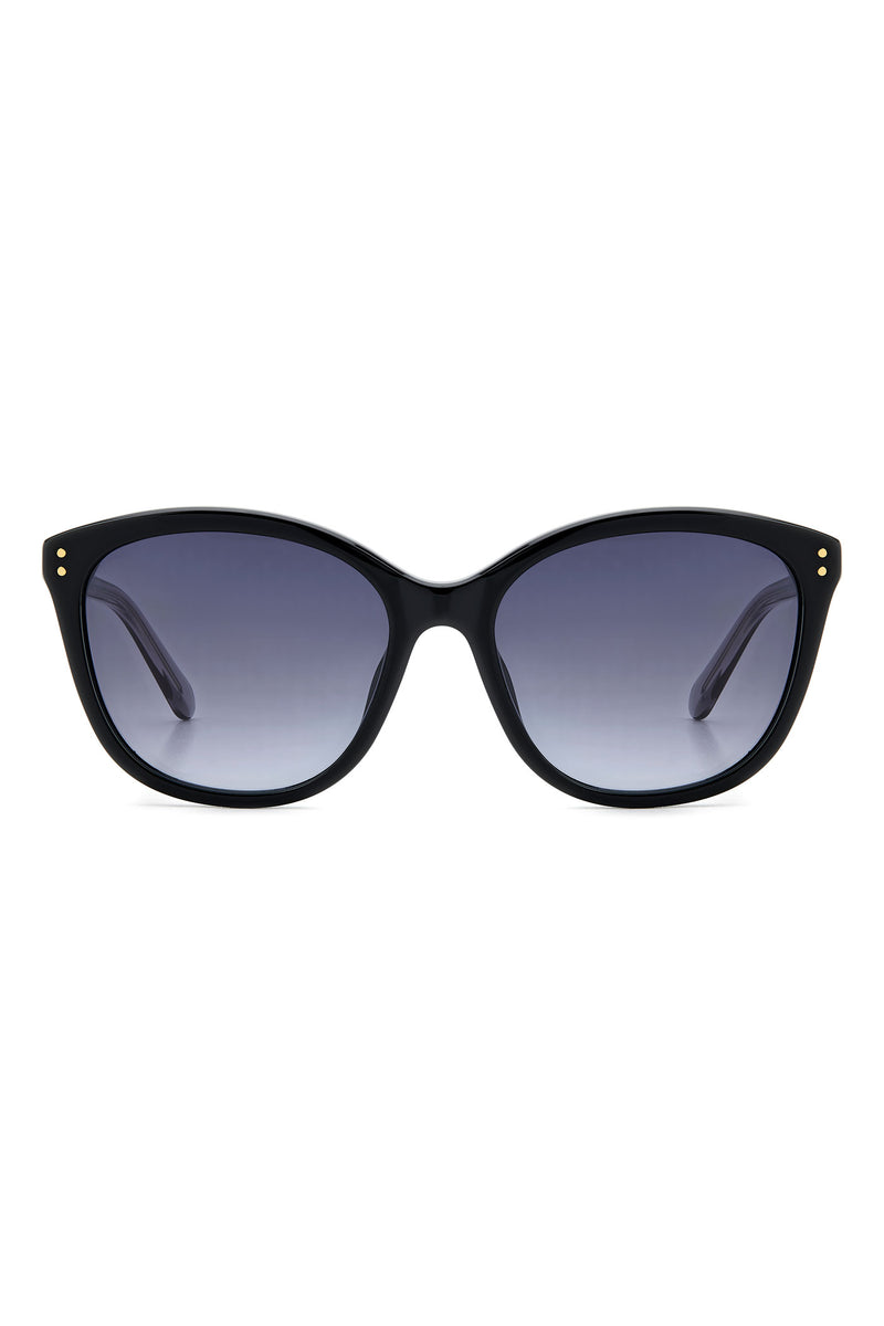 Gradient Lens Sunglasses - Black