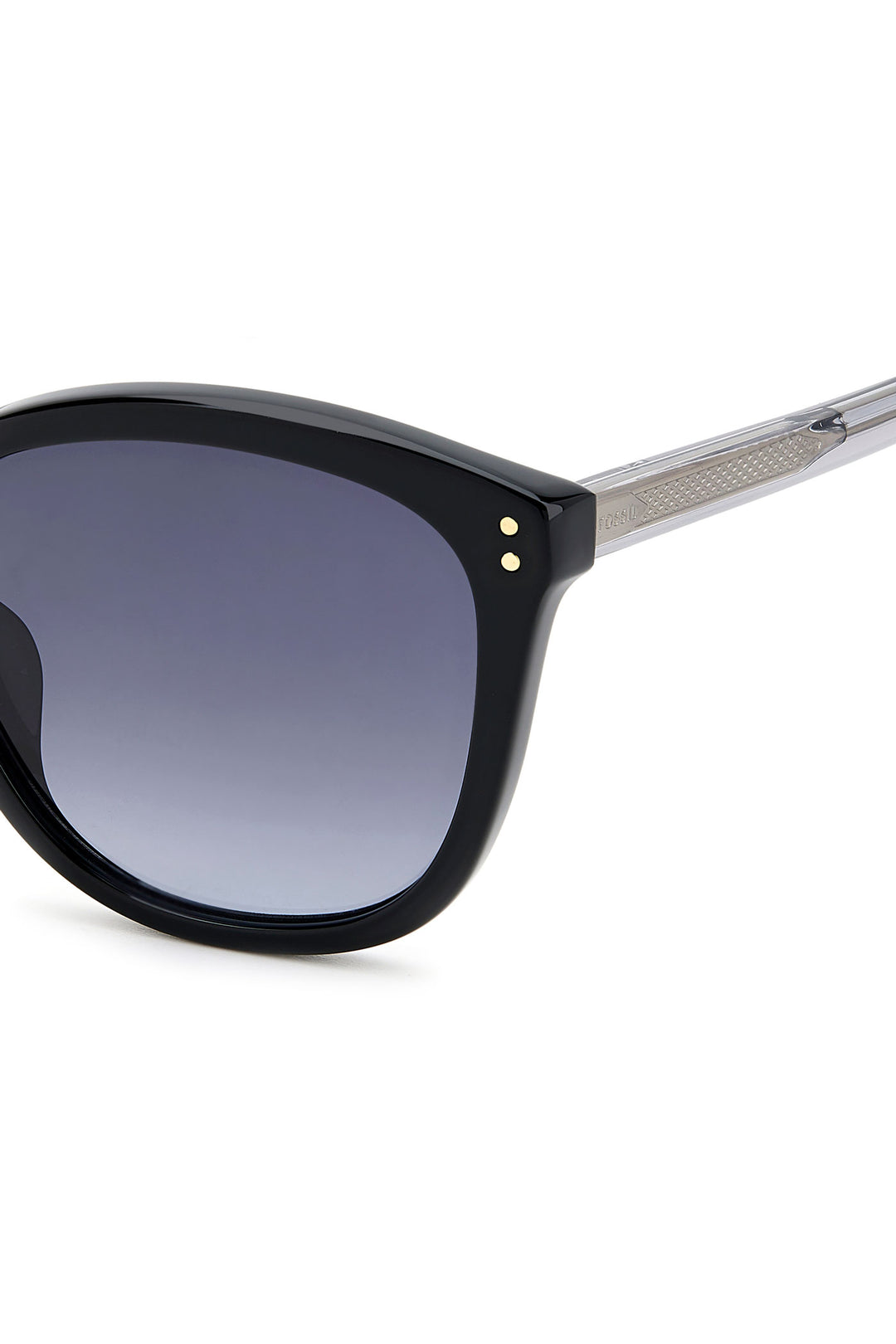 Gradient Lens Sunglasses - Black