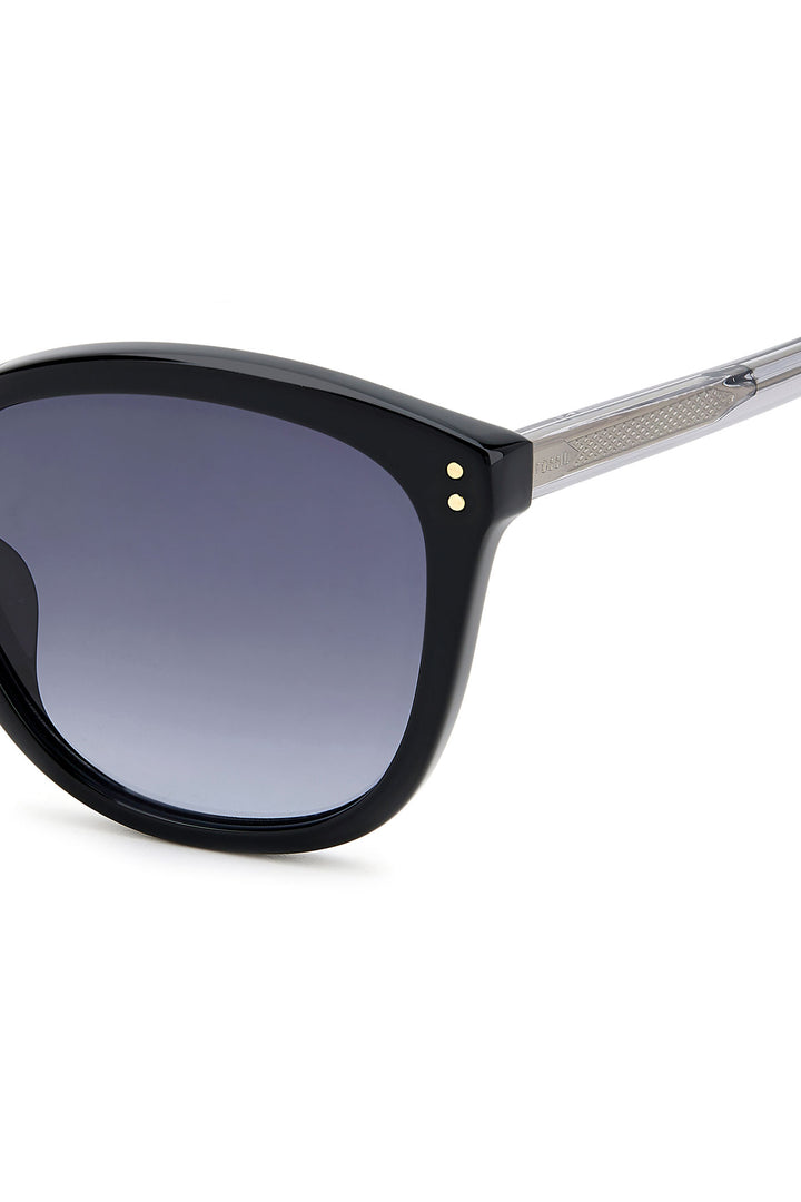 Gradient Lens Sunglasses - Black