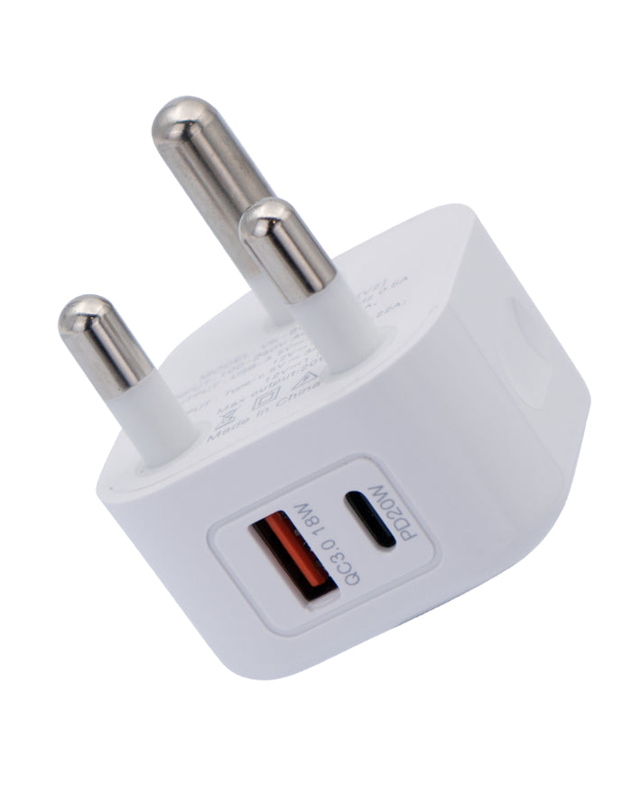 BOGOF Robust 3-Pin SA 20W PD Charging Plug – Edgars