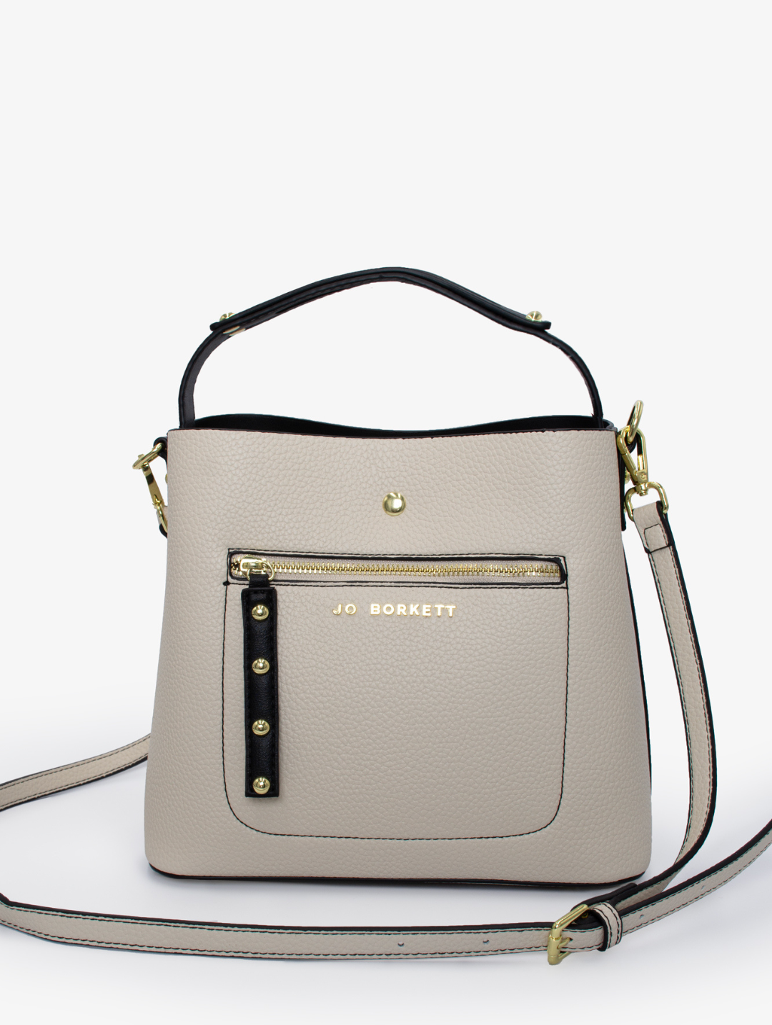 Ladies Elexi-Zip Front Bag - Cream – Edgars
