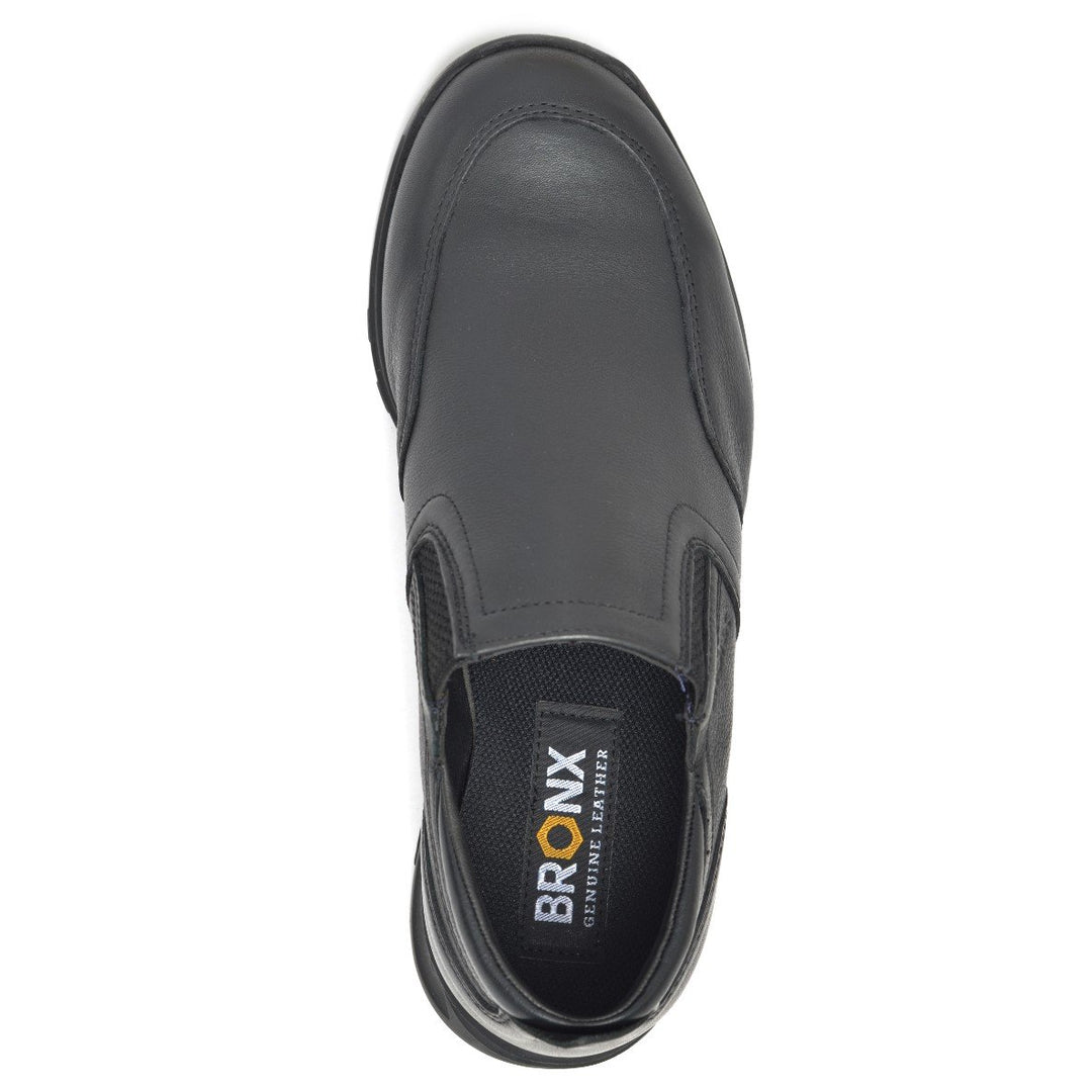 Men's Strike Black Natan Slip-On Shoe Black - Main Image