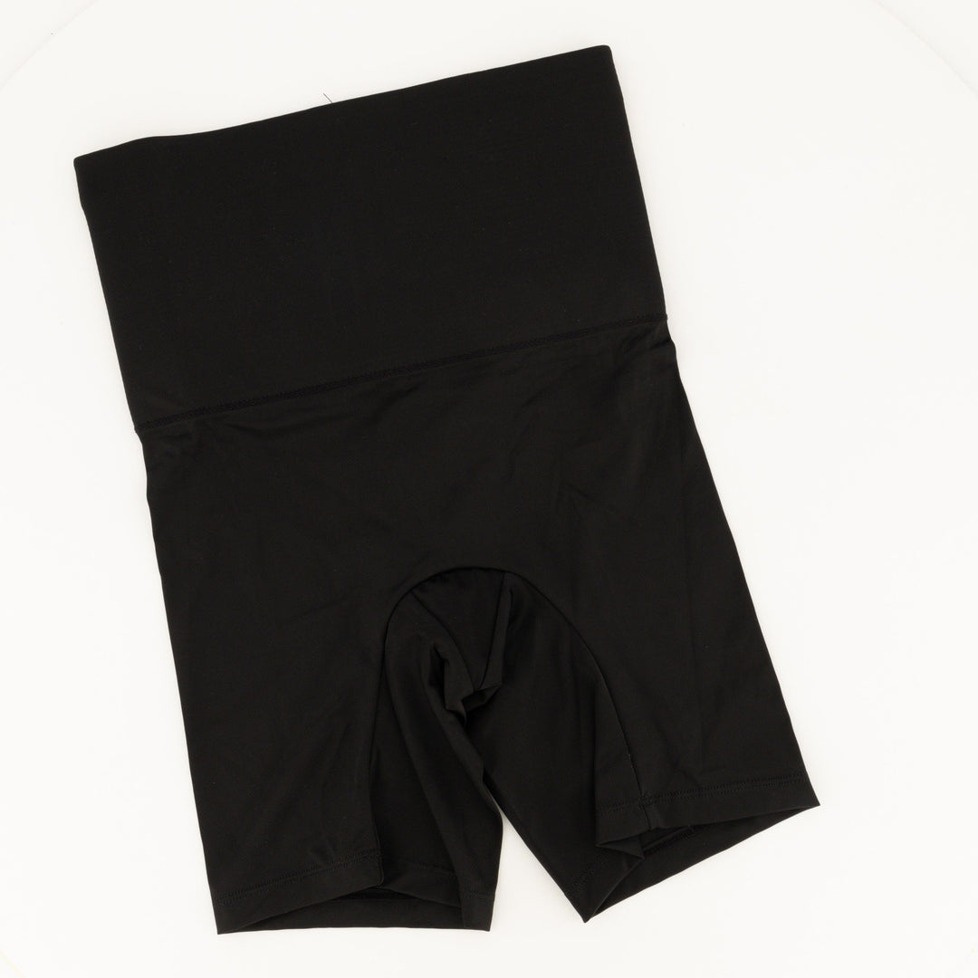 Ladies Longer Length Tummy Shaper - Black