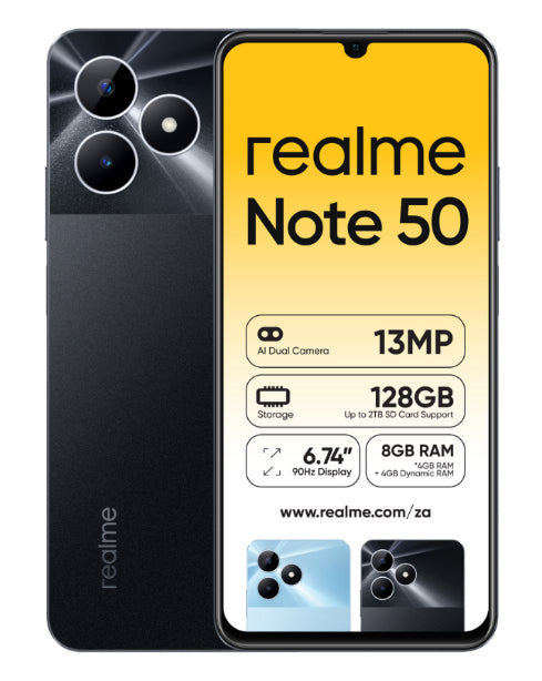 Note 50 Dual Sim Black Cellphone – Edgars