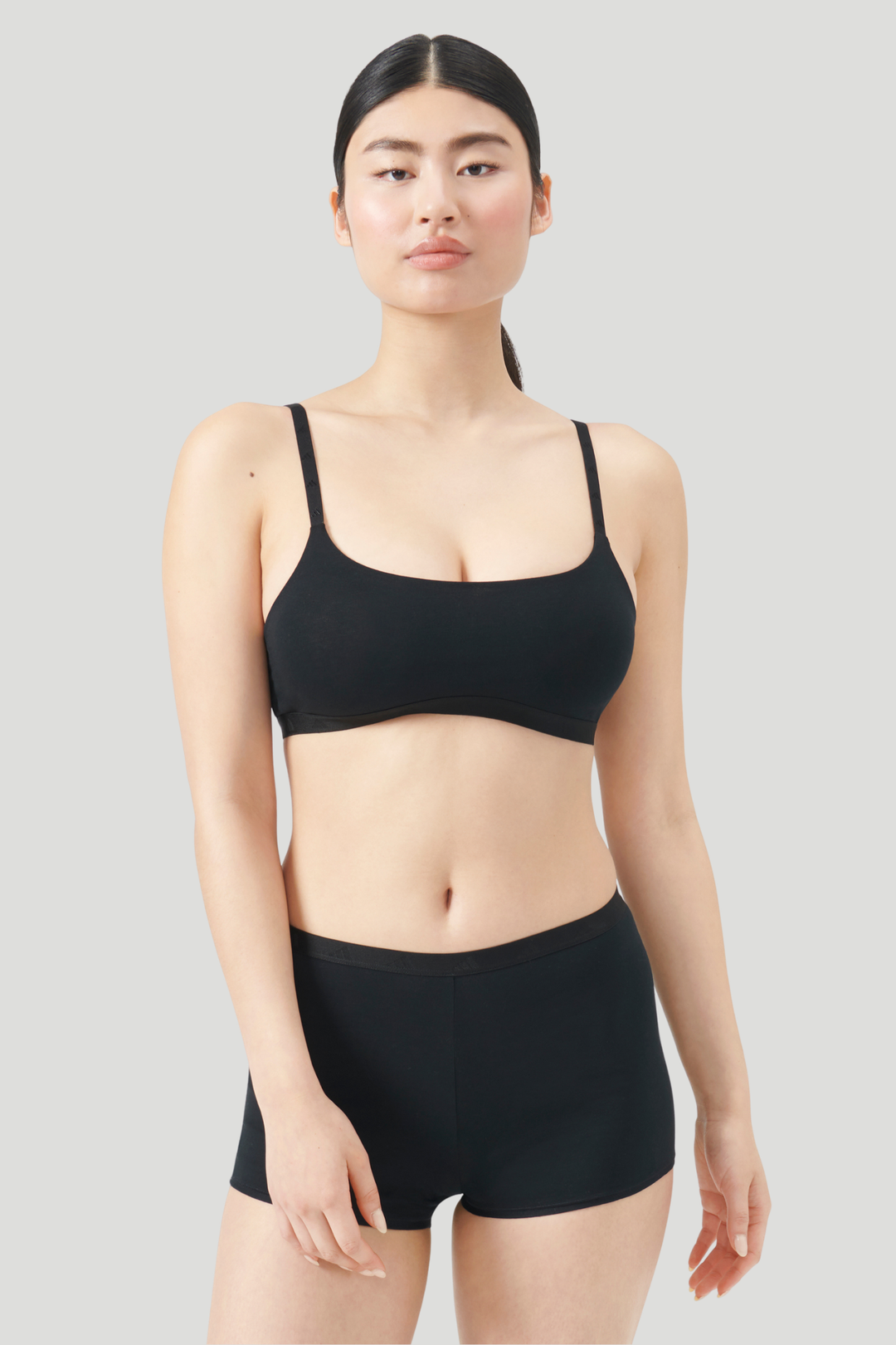Scoop Bralette - Black