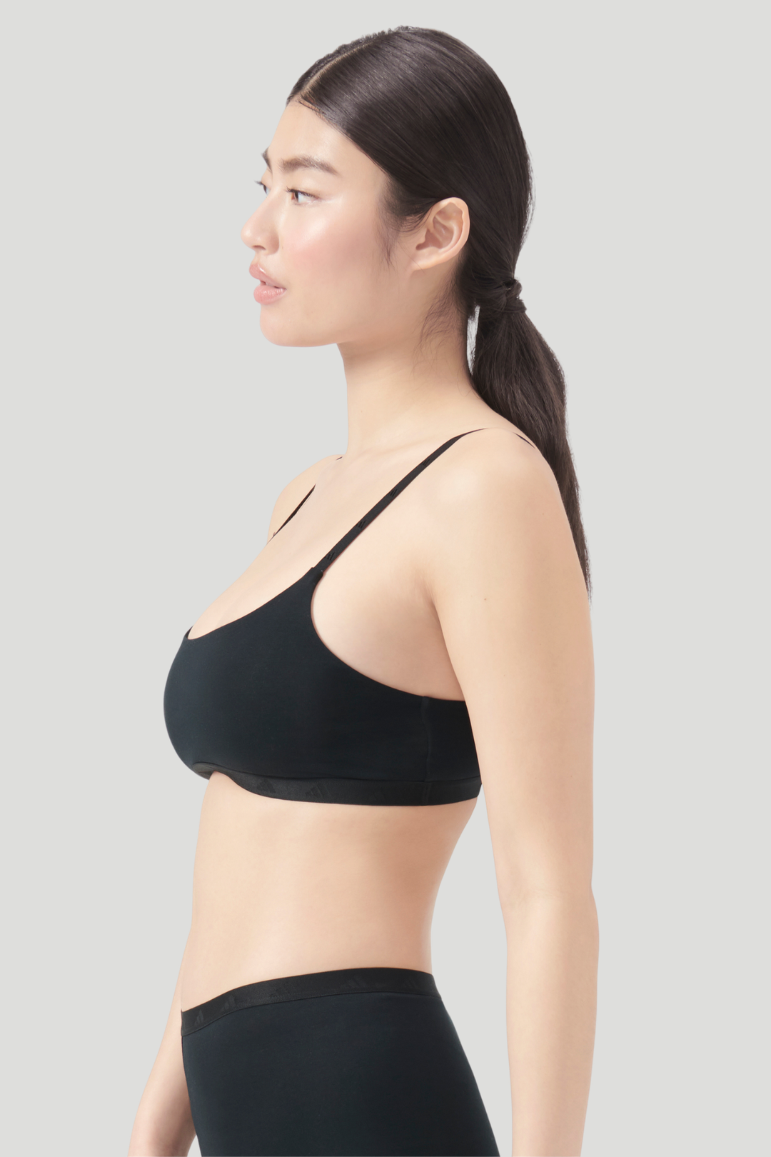Scoop Bralette - Black