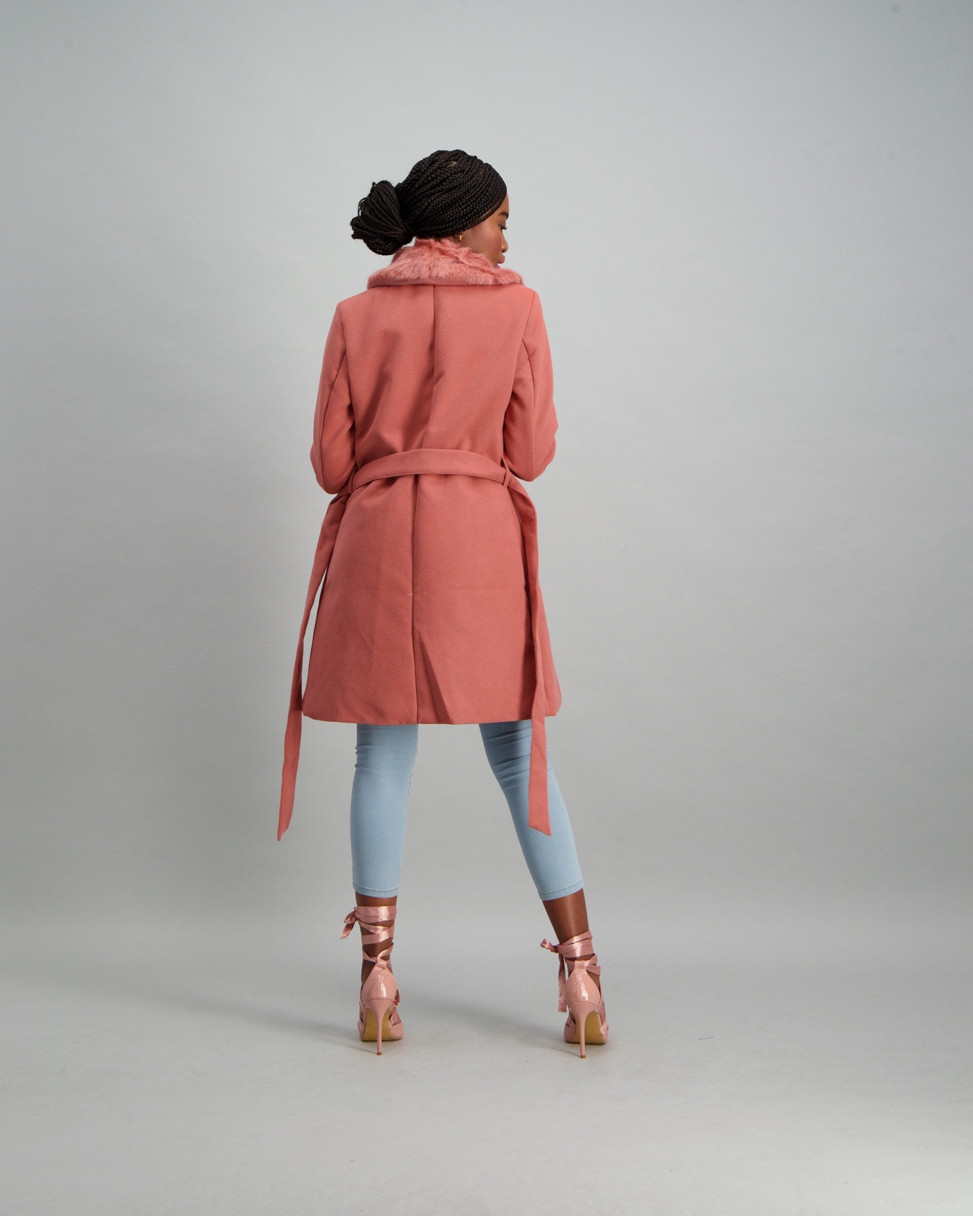 ジャケット・アウター MELTON INKJET ROSE PHOTO BIGCHESTER COAT MELTON INKJET ROSE PHOTO BIG COAT - LAD MUSICIAN 「Area」