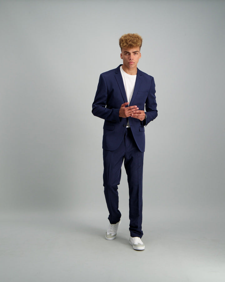 Men's Skinny Fit Suit Jacket - Navy