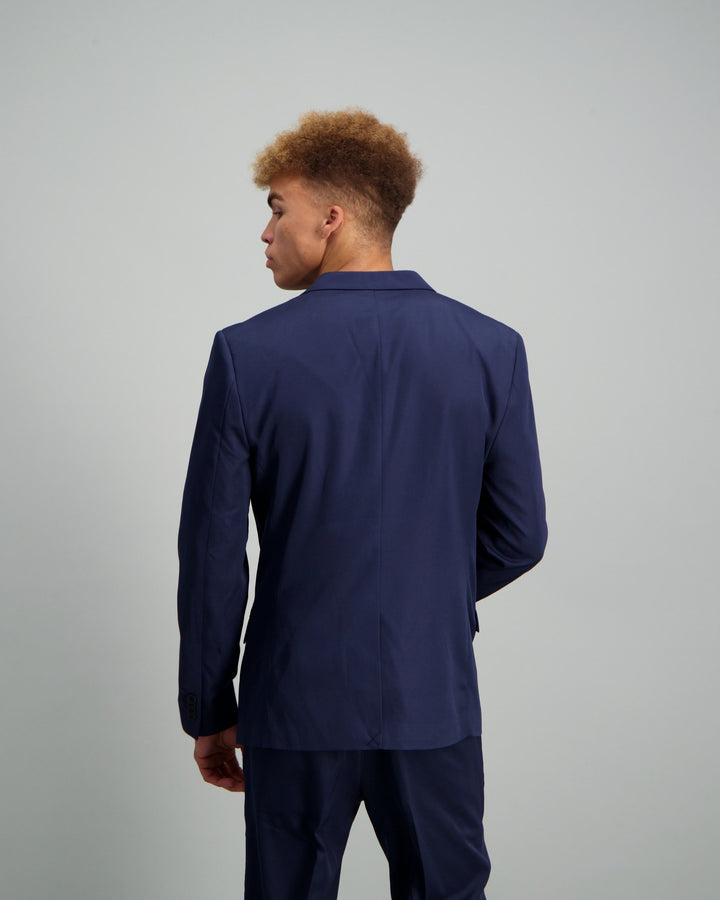 Men's Skinny Fit Suit Jacket - Navy