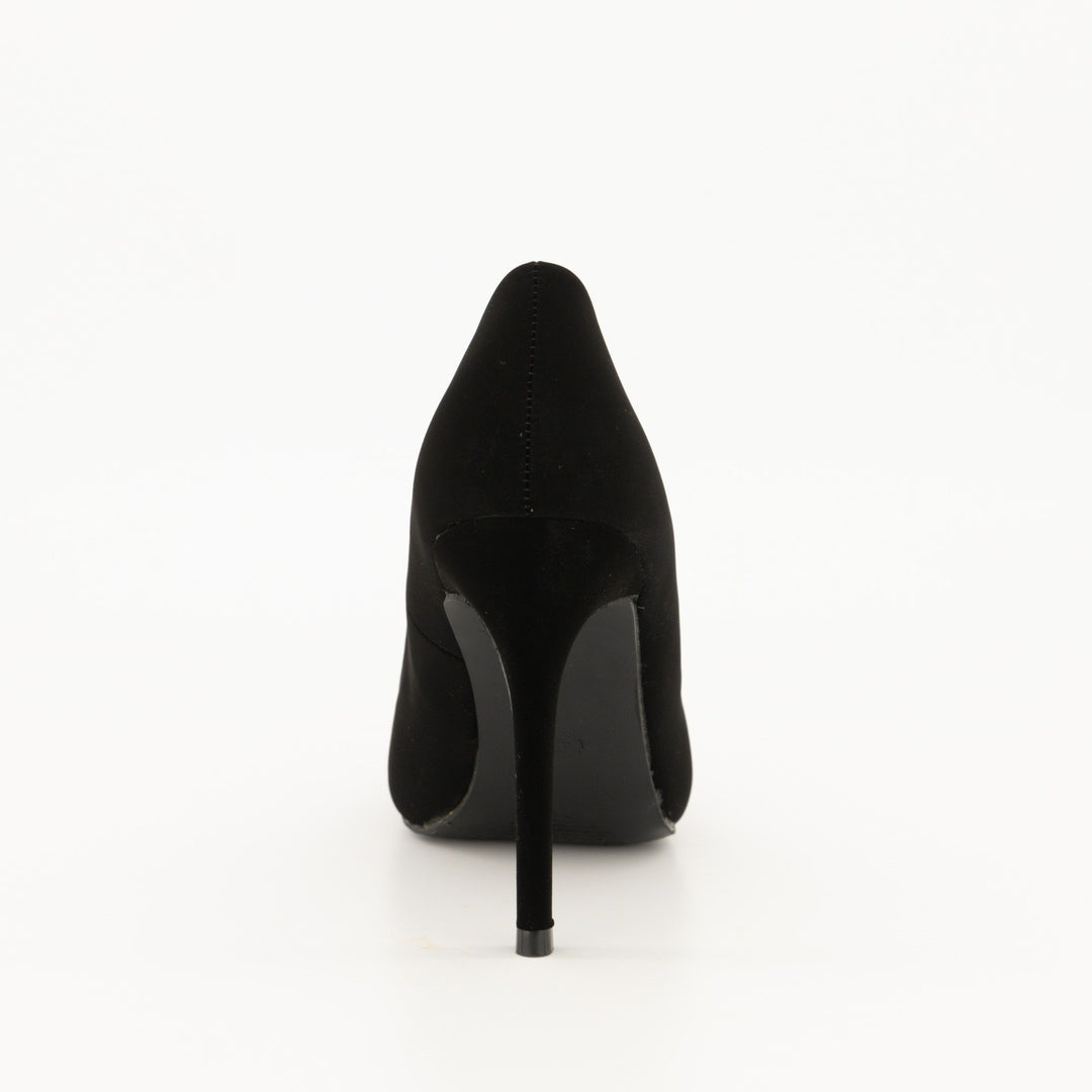 Ladies-Black Lamy Pointy Heel Shoe