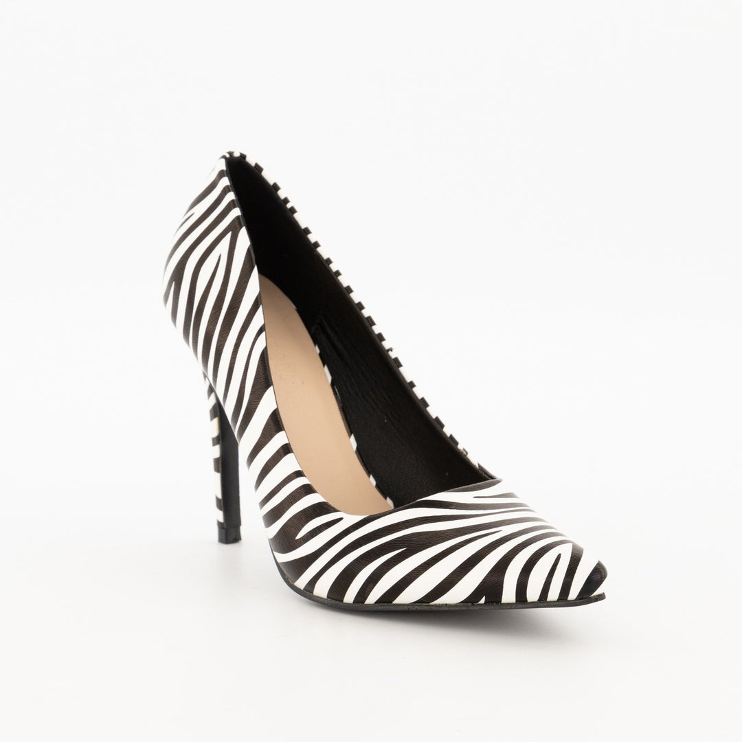 Ladies-Print Heel Shoe