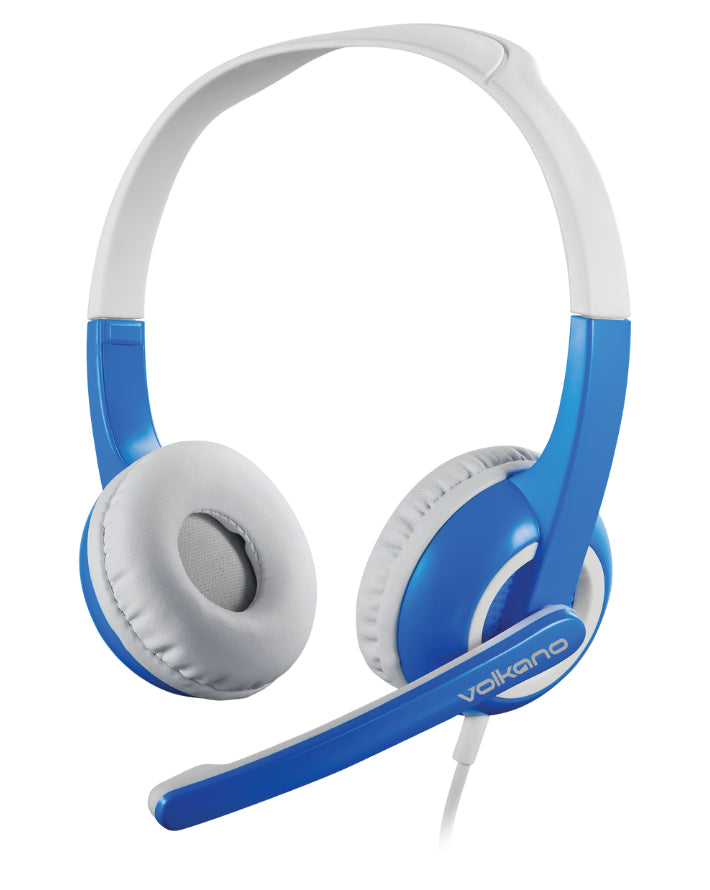 Dual Kids Junior Series Blue Headsets