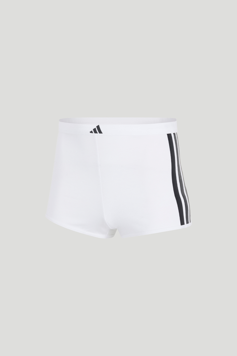 3 Stripe Short Pant- White