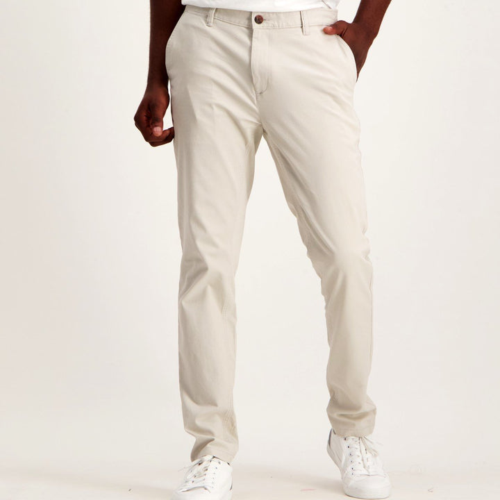 Men's Skinny Stretch Chino Pant - Light Stone