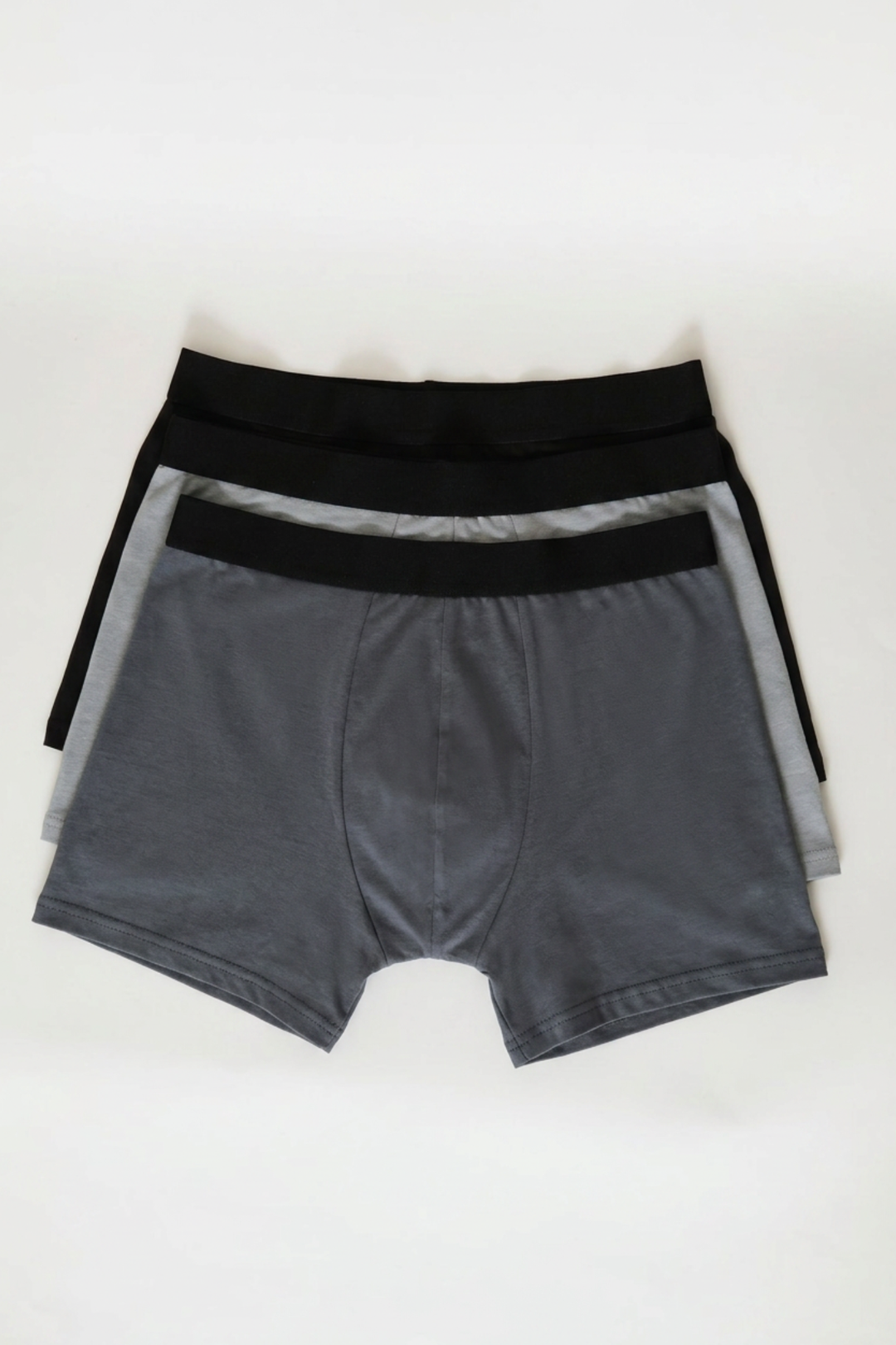 3 Pack Value Trunks - Grey/Black