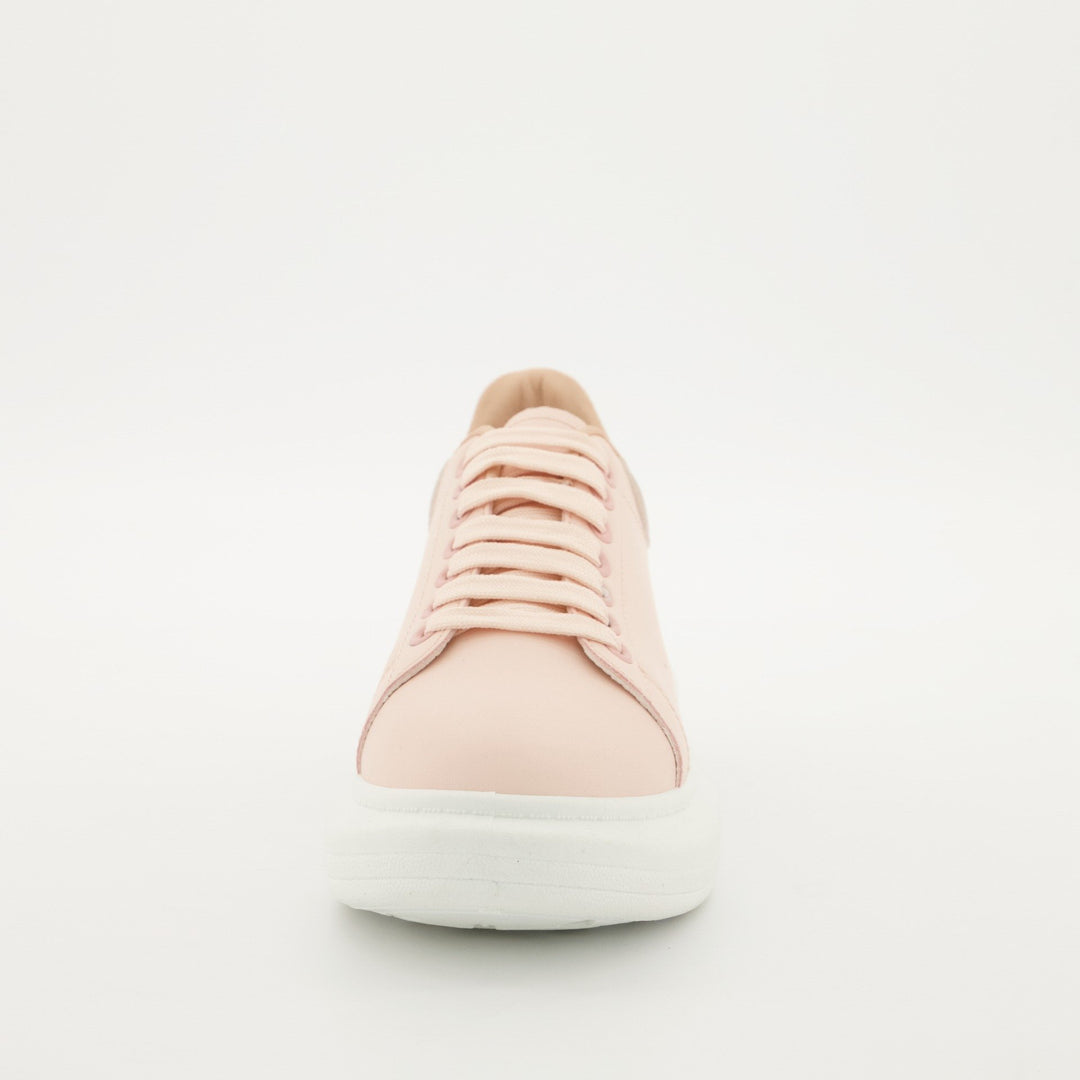 Ladies Platform Sneaker - Nude