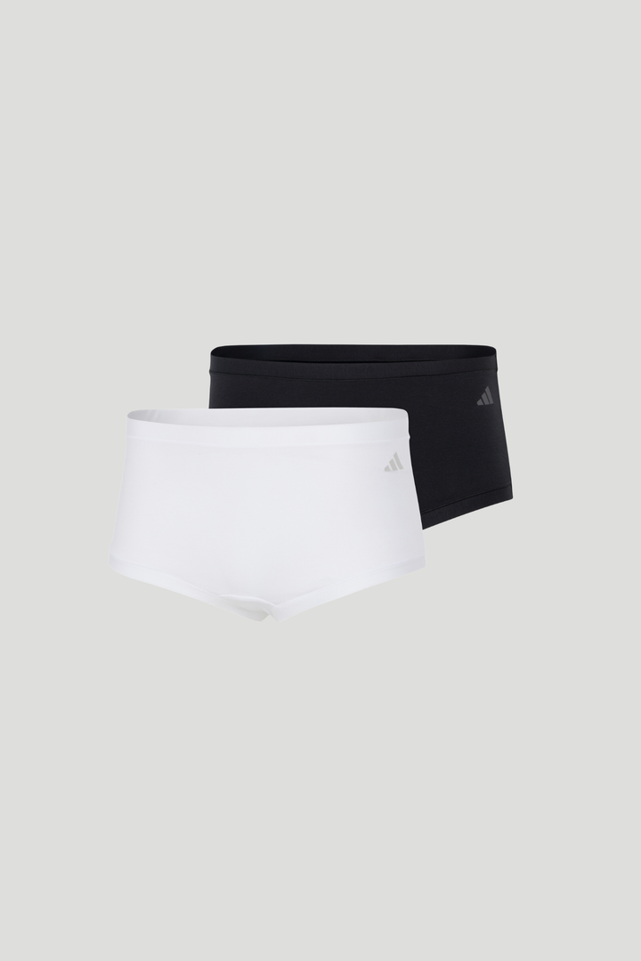 2 Pack Modal Active Comfort Short Pant - Black/White