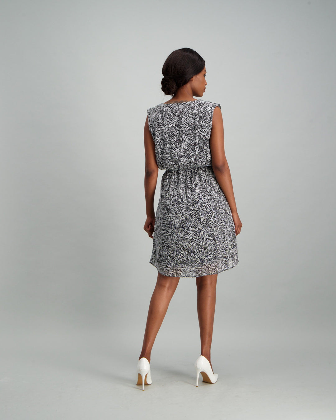 Ladies Animal Print Tea Dress