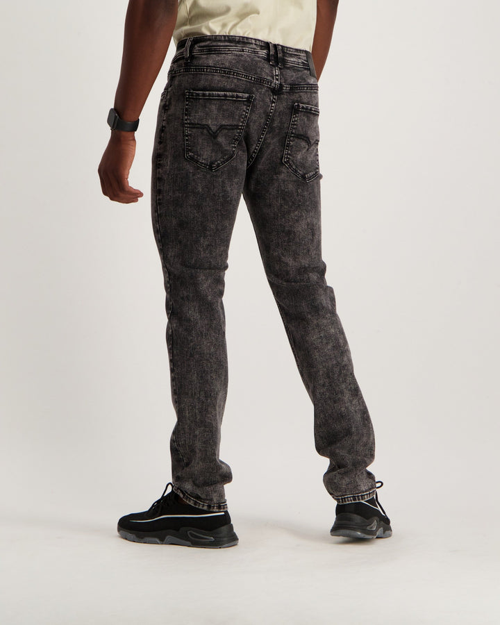 Men's Charcoal Slim Denim Jean