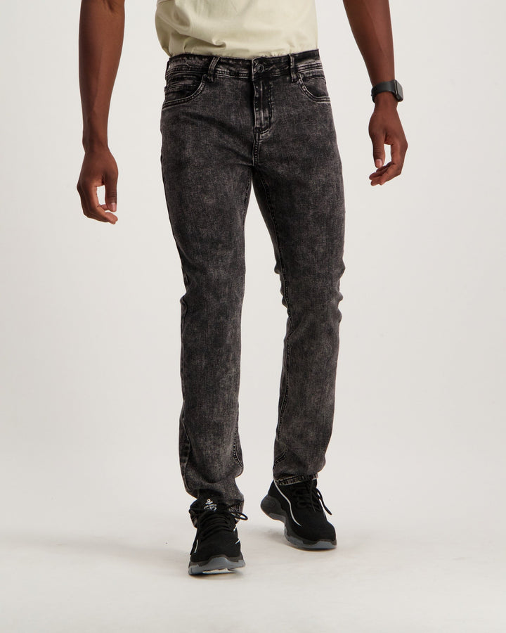 Men's Charcoal Slim Denim Jean