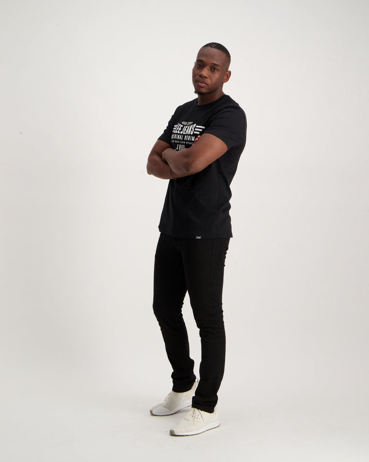 Men's Luxury Denim Shirt - Black