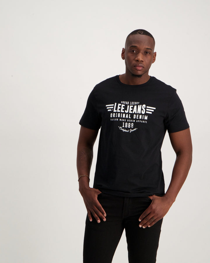 Men's Luxury Denim Shirt - Black