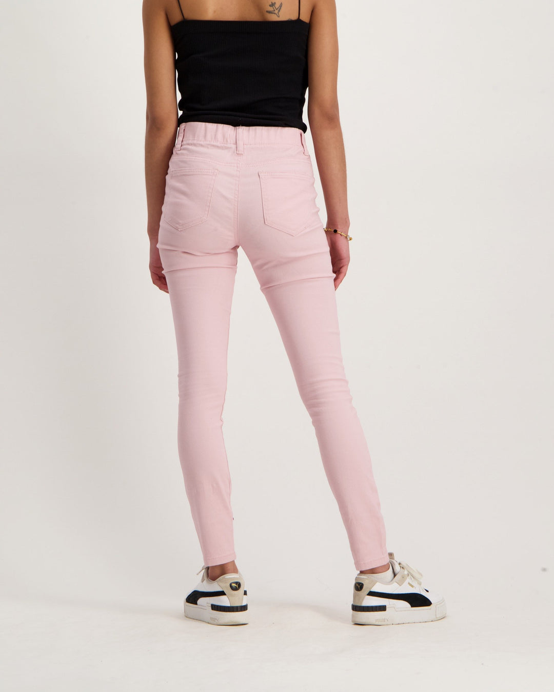 Ladies Coloured Jegging - Pink