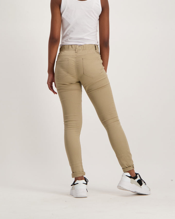Ladies Jegging - Stone