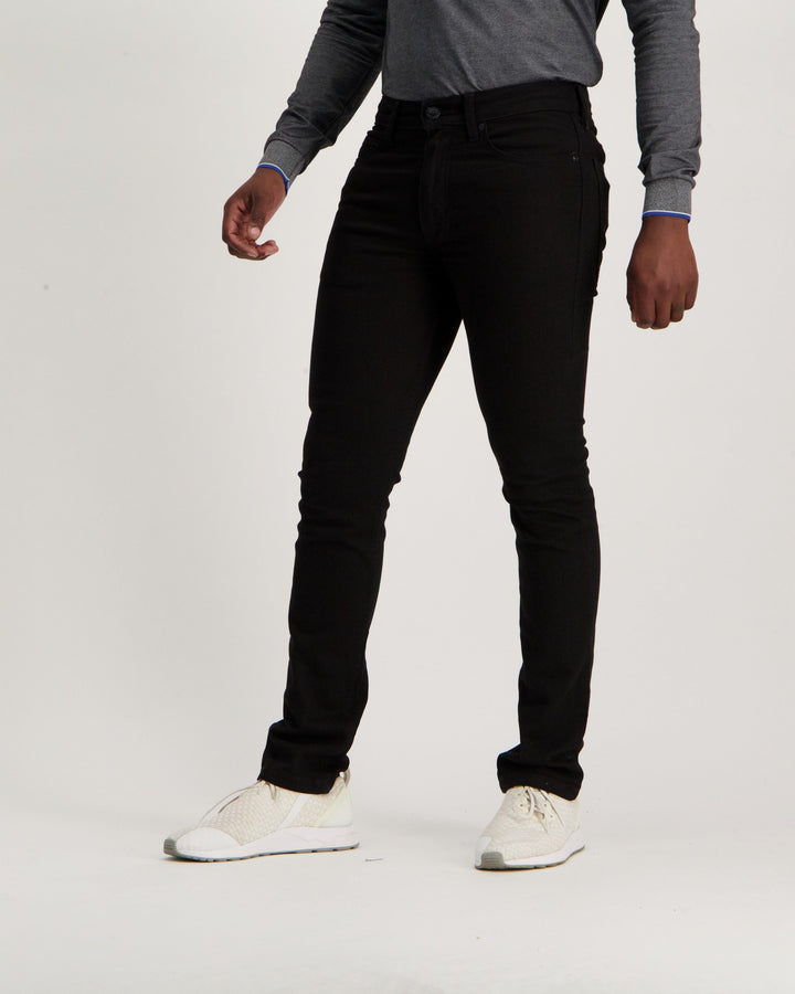 Men's Black Detroit Stretch Denim Jean