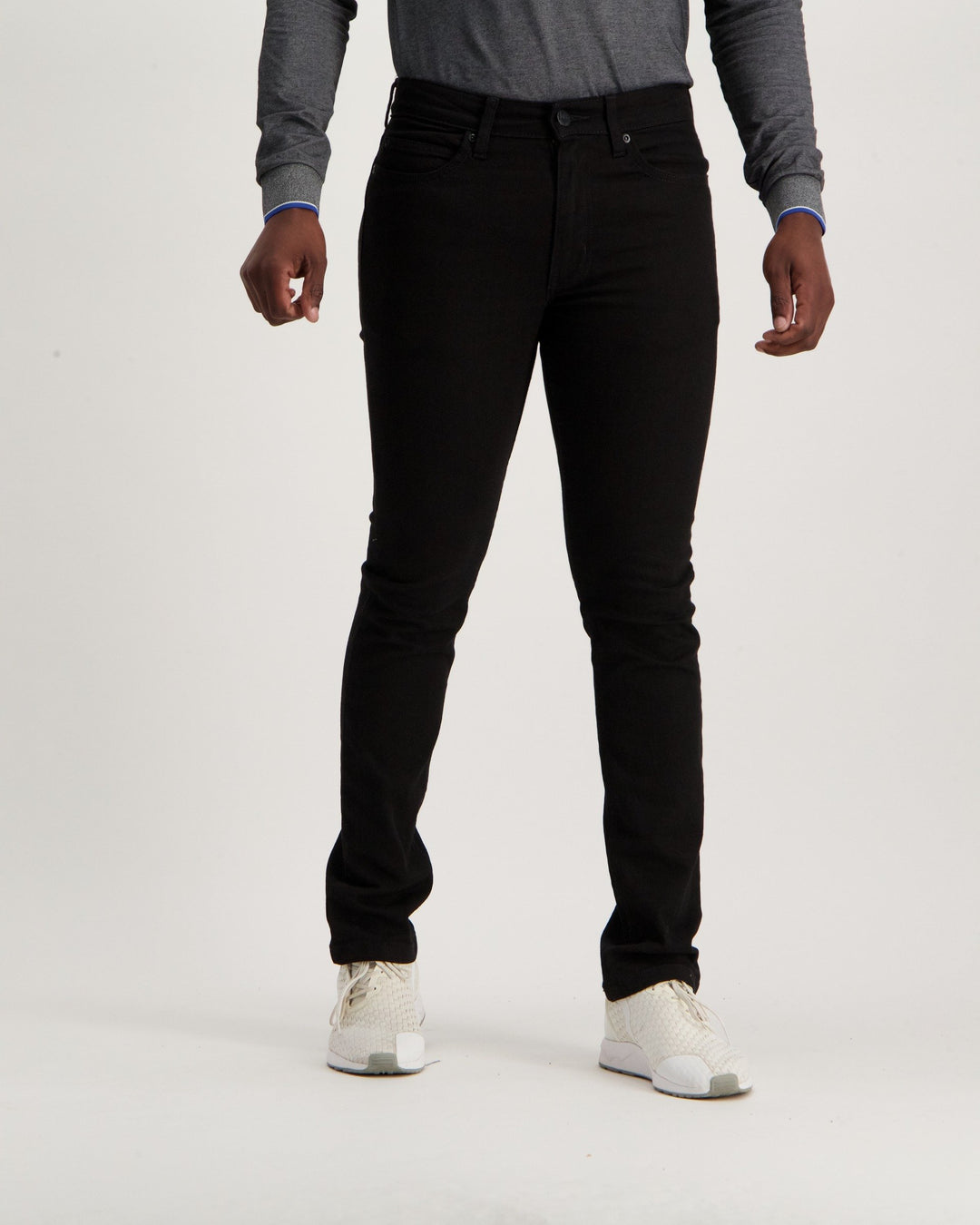 Men's Black Detroit Stretch Denim Jean