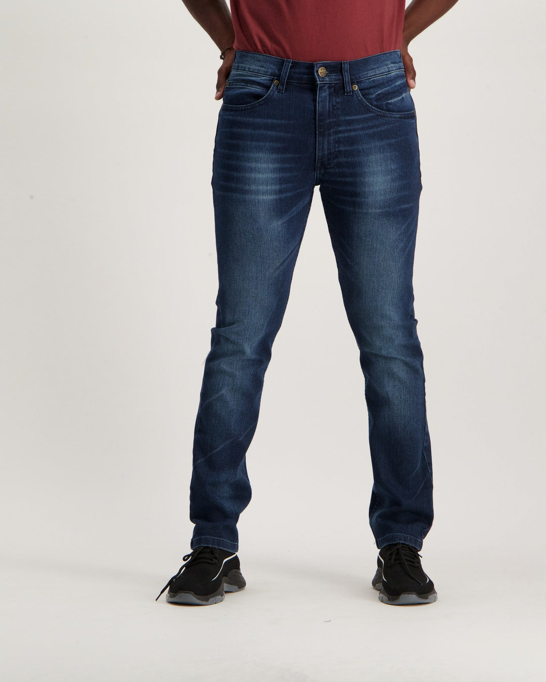 Men's Blue Black Detroit True Blue Denim Jean