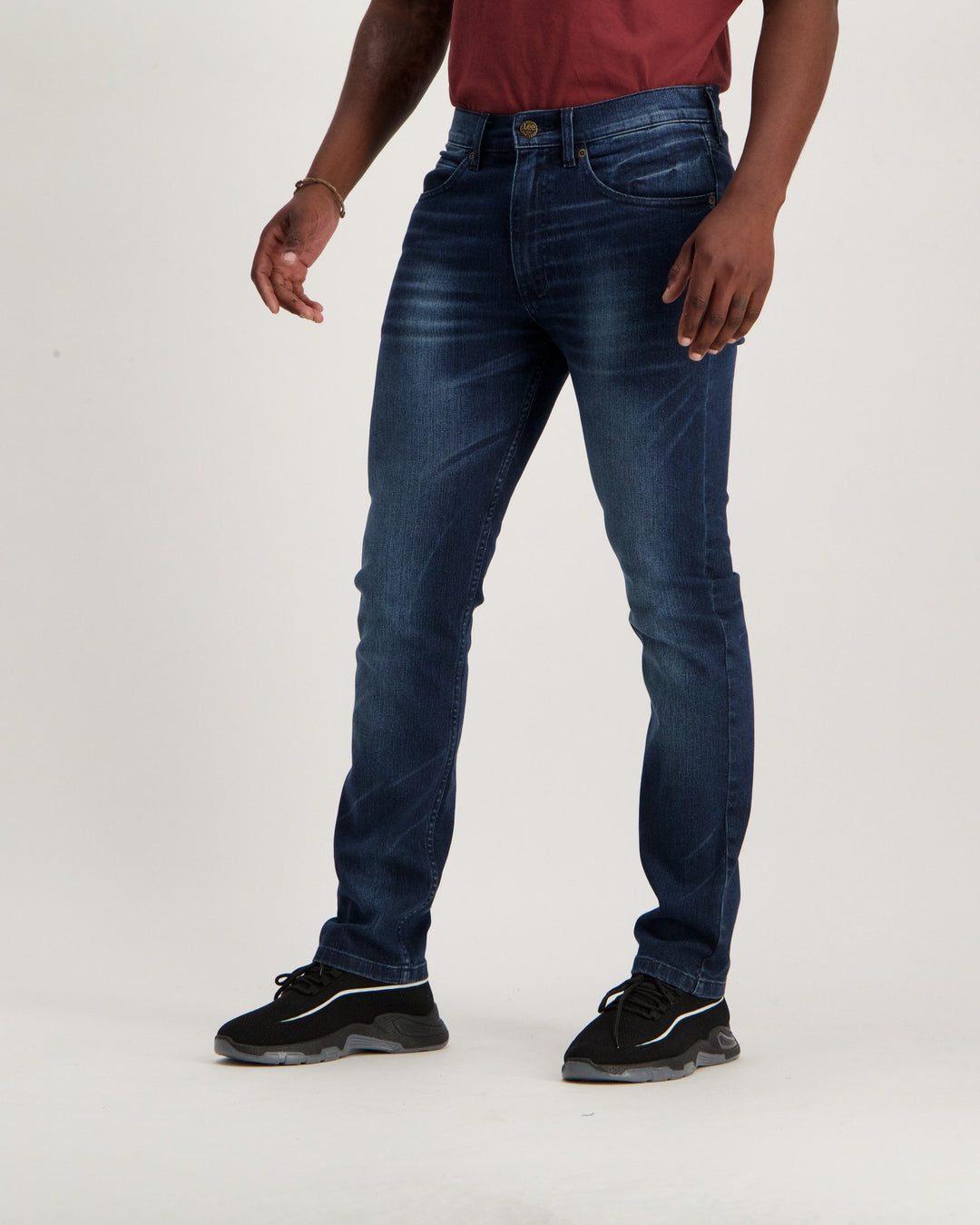 Men's Blue Black Detroit True Blue Denim Jean