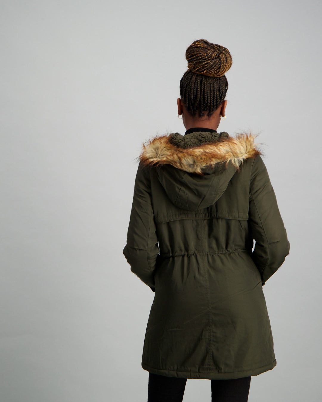 Ladies Parker Jacket - Khaki