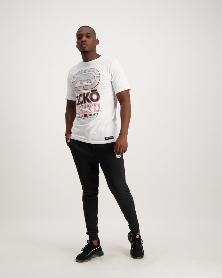 Men's Logo Print T-Shirt - White