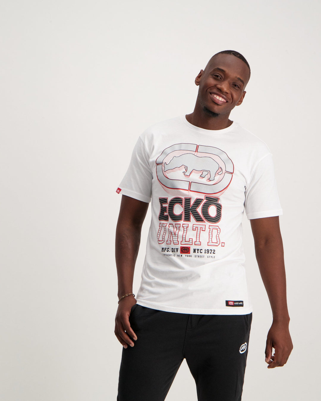 Men's Logo Print T-Shirt - White