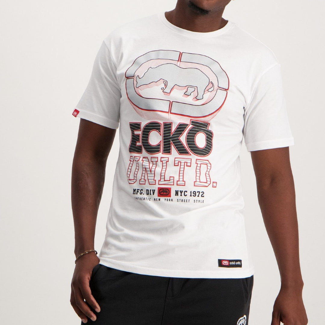 Men's Logo Print T-Shirt - White