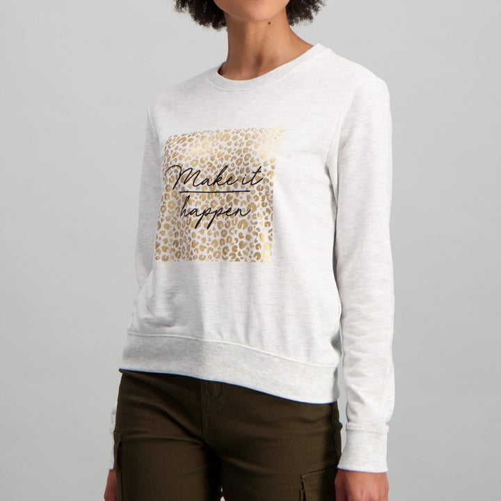 Ladies-Oatmeal Top