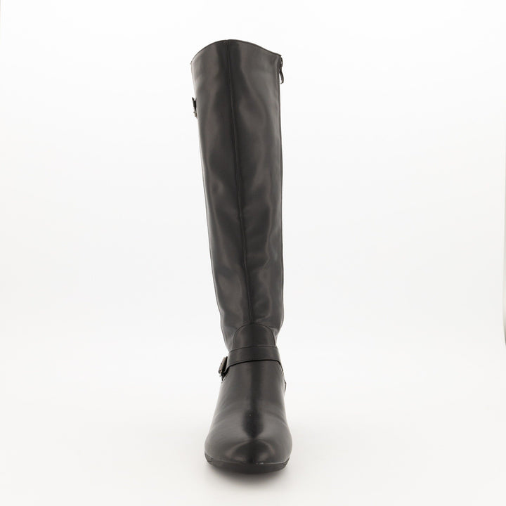 Ladies-Comfort Long Boot - Black