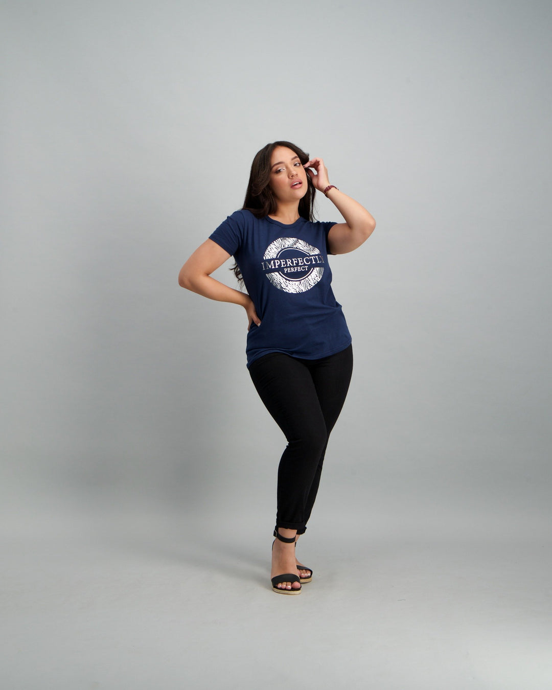 Ladies Imperfect T-Shirt - Navy